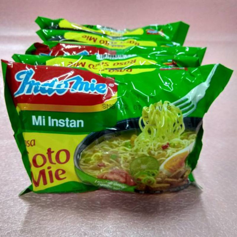 

Mie Instan/Indomie kuah rasa soto isi 5 bungkus