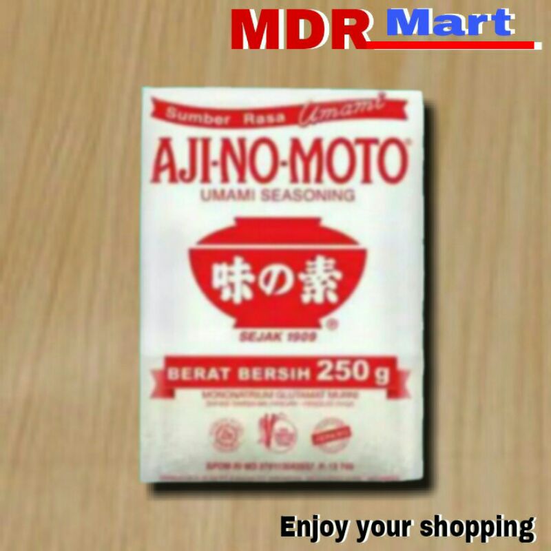 

AJINOMOTO PENYEDAP RASA MAKANAN 250 GRAM