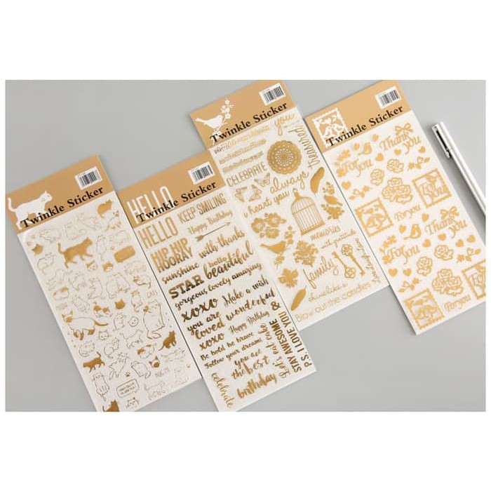 

Golding Twinkle Sticker