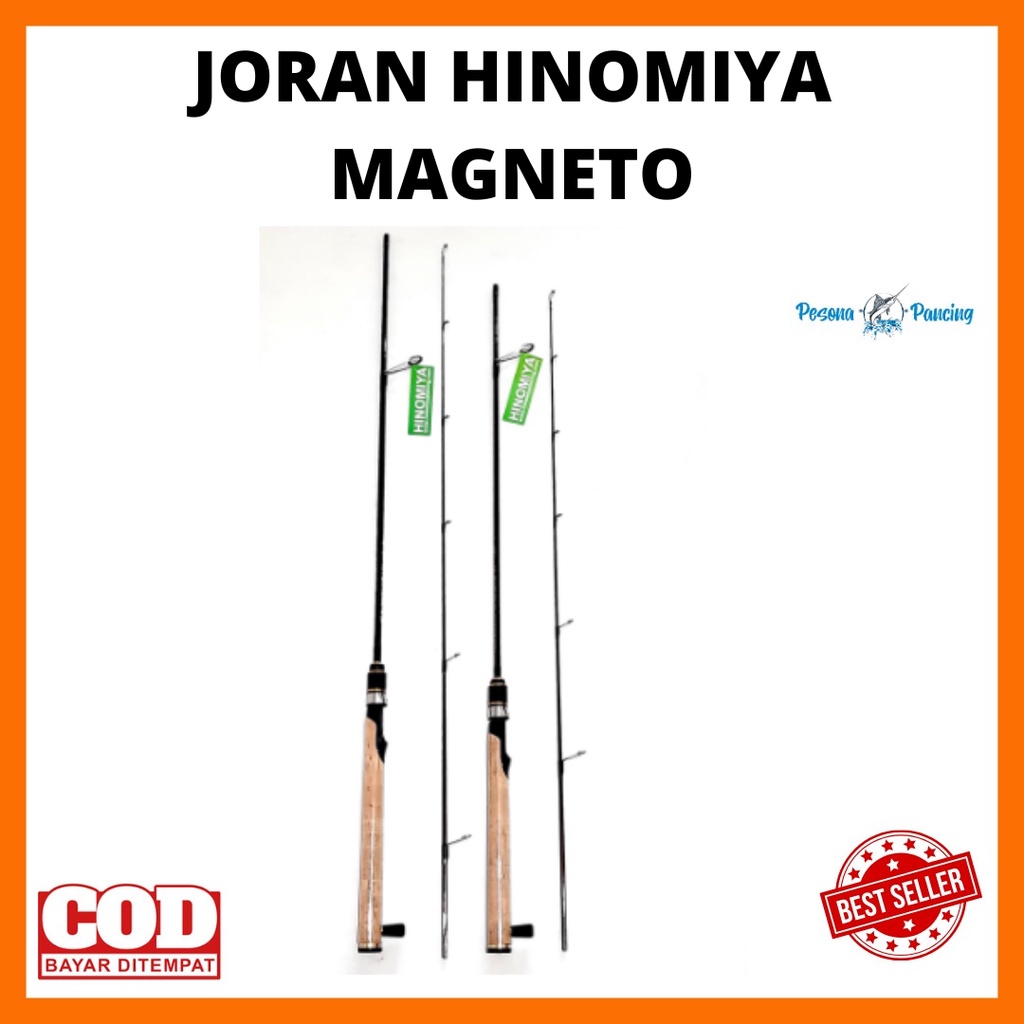 Joran Pancing Carbon Solid HINOMIYA MAGNETO XT 165-180 Terbaru dan Sangat Murah