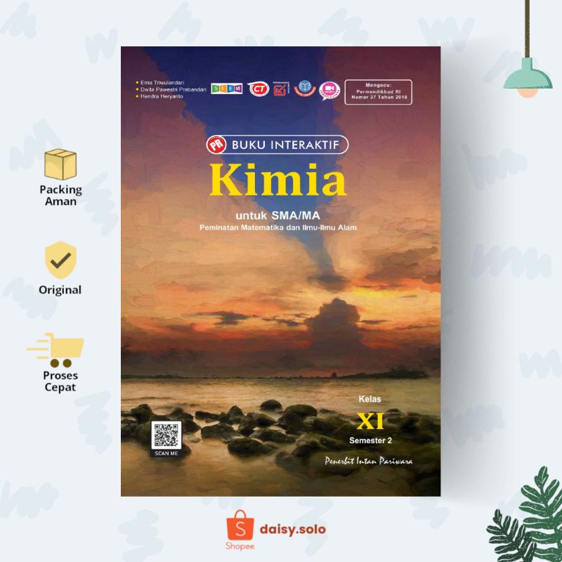 INTAN PARIWARA BUKU PR INTERAKTIF KELAS 11 KIMIA PEMINATAN SEMESTER 2