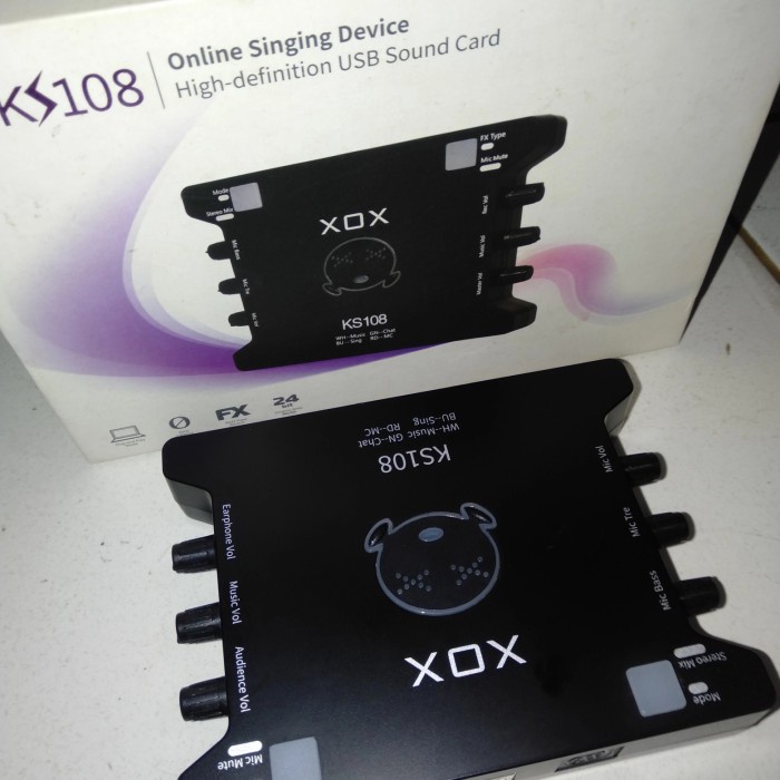XOX KS108 SoundCard Karaoke Online