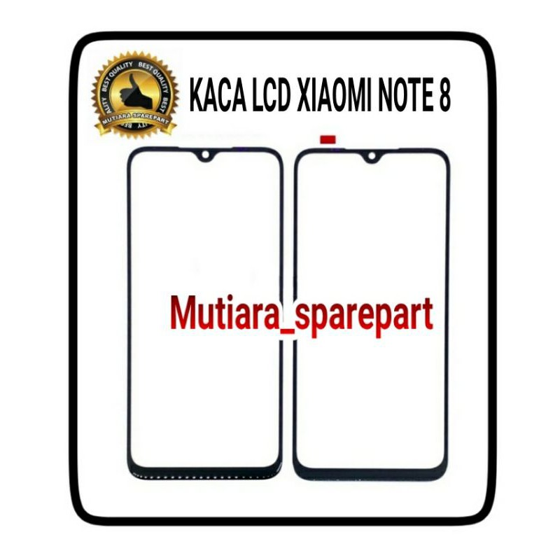 KACA DEPAN LCD KACA TOUCHSCREEN XIAOMI REDMI NOTE 8