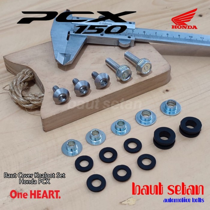 Baut Set Cover Knalpot Honda PCX