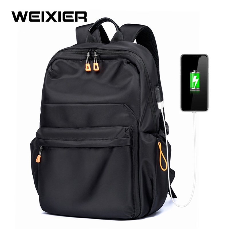 WEIXIER B671 Tas Punggung Pria Ransel Laptop Anti Air WK-SBY