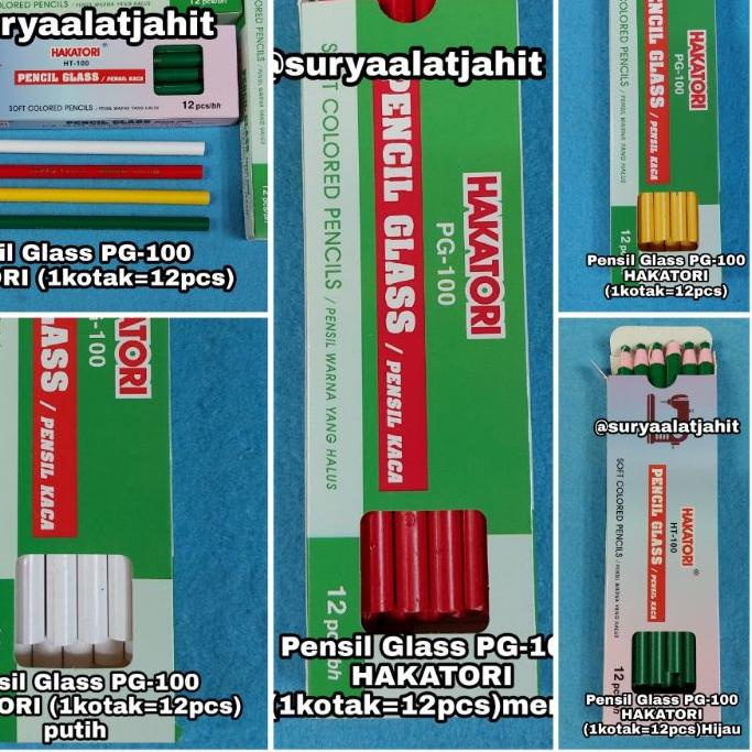 

【Import Terlaris】 Pensil Glass PG-100 HAKATORI (1kotak=12pcs) =rp.22.500/1lusin Original/(Terbaik)/Discount Today/BISA COD/「Mall✔️」