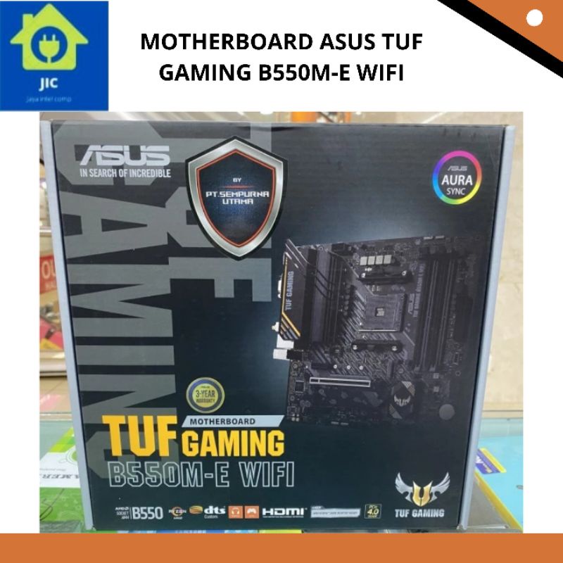 MOTHERBOARD ASUS TUF GAMING B550M-E WIFI