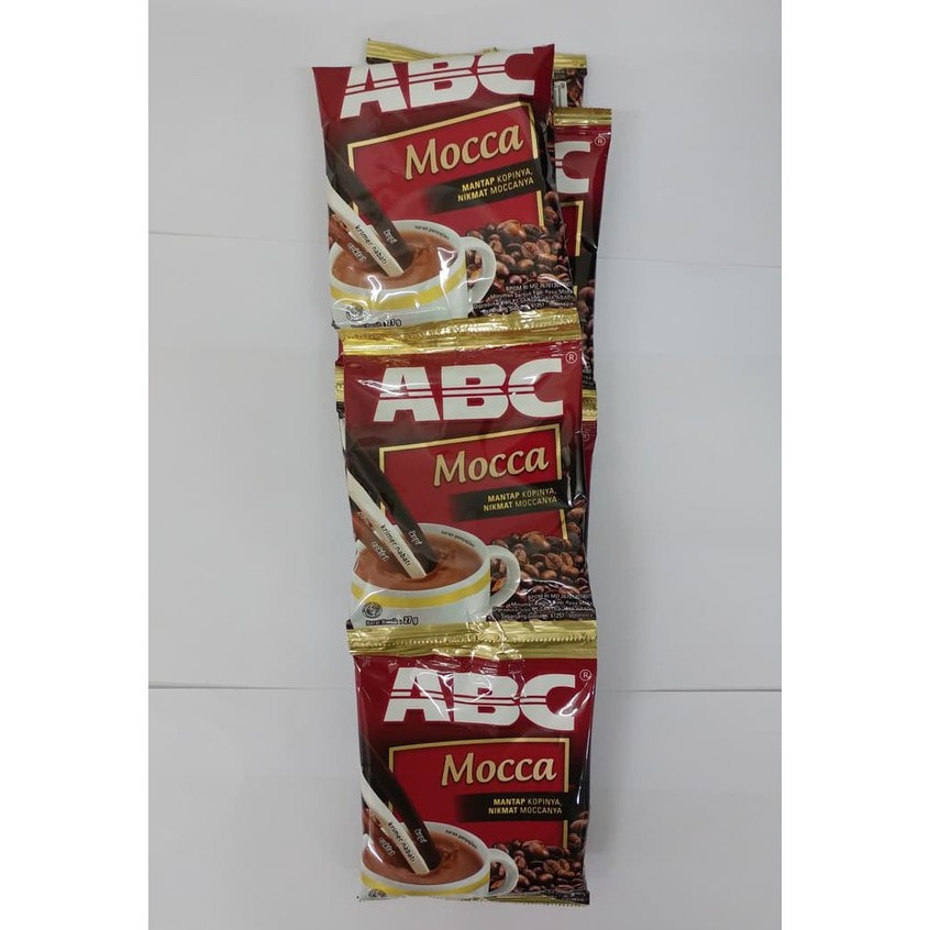 

Kopi Abc Mocca Kemasan Sachet Ukuran 27 Gram Rahmat Grosir Store