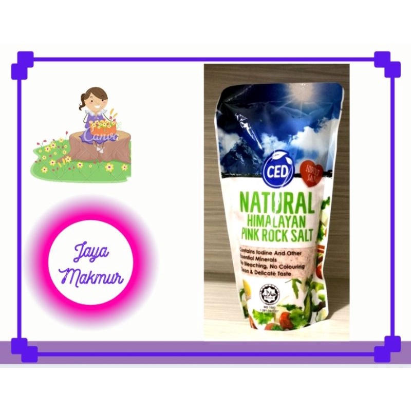 

Garam Himalaya CED Natural Himalaya Pink Rock Salt