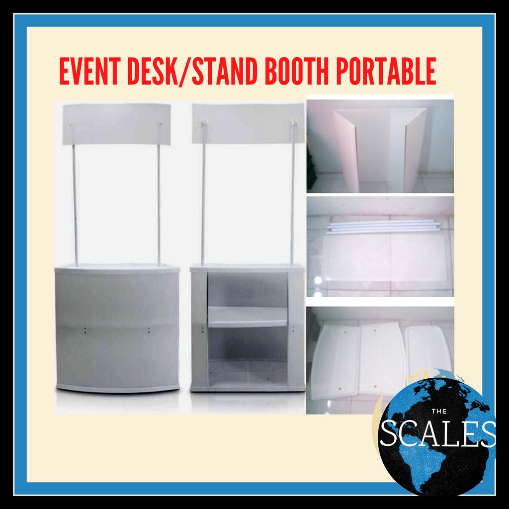 Jual Event Desk Meja Promosi Meja Pameran Booth Portable Indonesiashopee Indonesia 2095