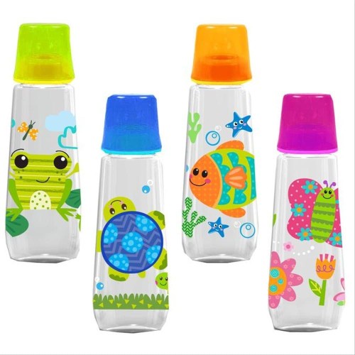 Baby Safe Bottle Embossed 250ml JS002