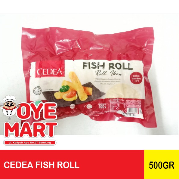 CEDEA FISH ROLL 500GR OLAHAN IKAN GULUNG