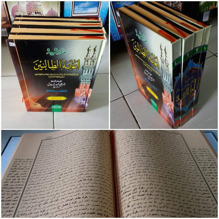 Kitab Hasyiyah Ianatut Tholibin Syarah Fathul Muin Ianah 4 Jilid