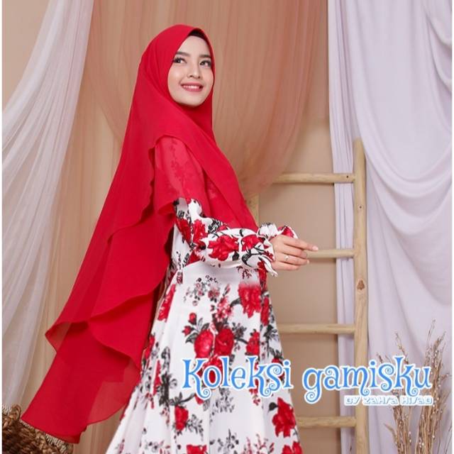 Khimar Ceruty 2 Layer Premium

Koleksi Gamisku By Zahra Hijab Merah Cabe Jilbab Ceruti Babydoll