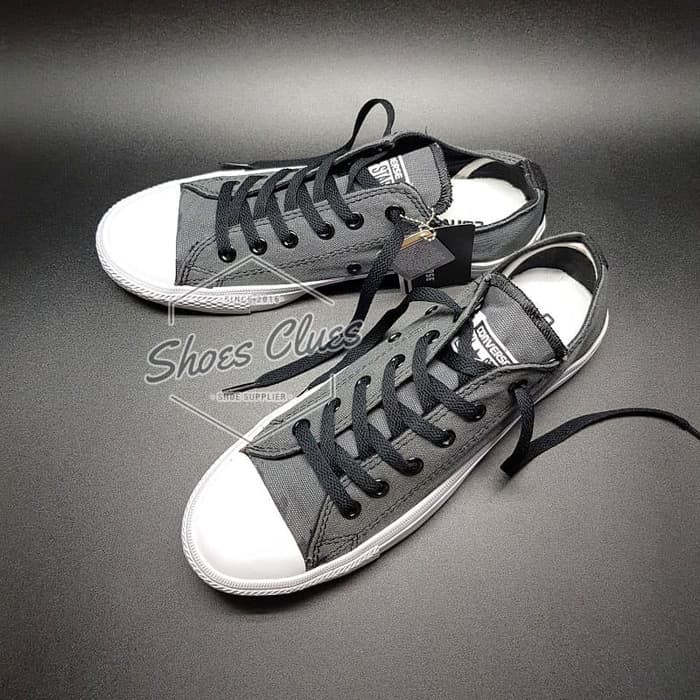 black grey converse