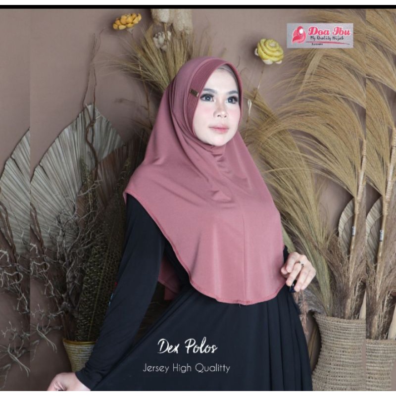 JILBAB INSTAN ""DEX OVAL"" ORI DOA IBU BY BUNYAMIN