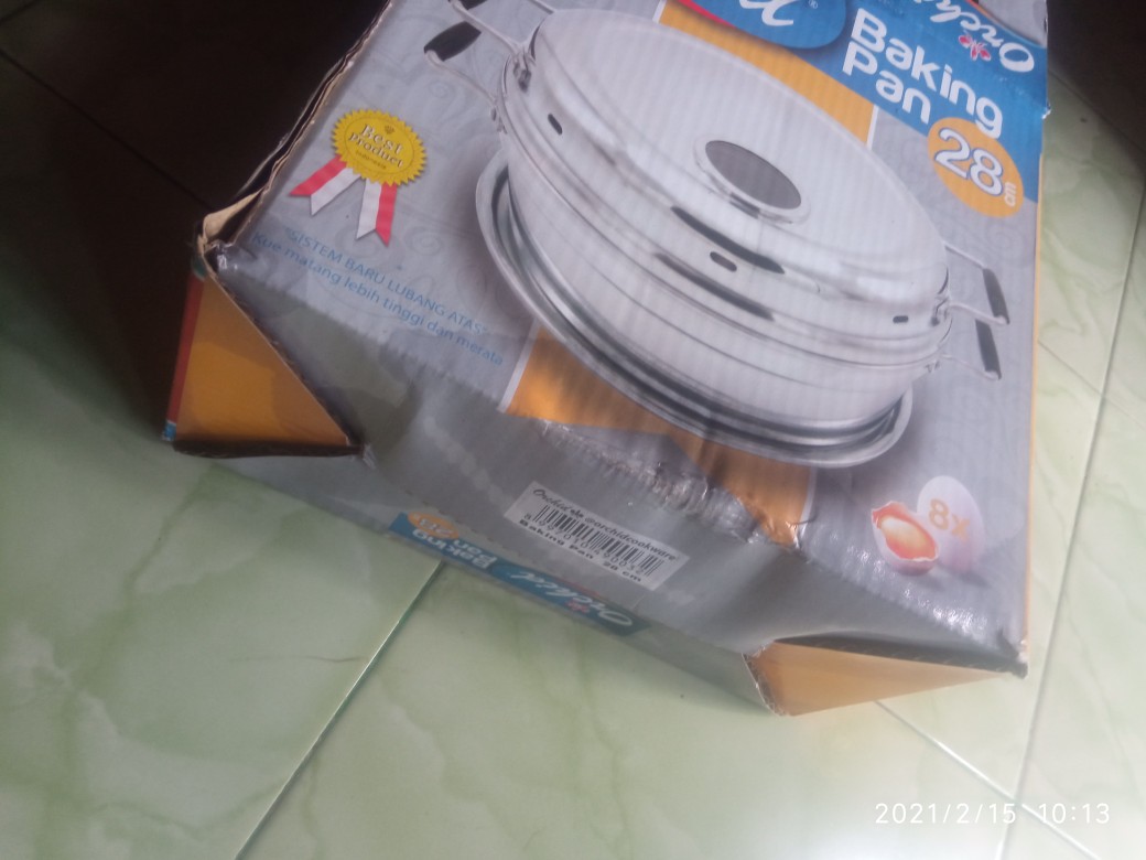 Baking Pan Orchid 28cm Cetakan Bolu