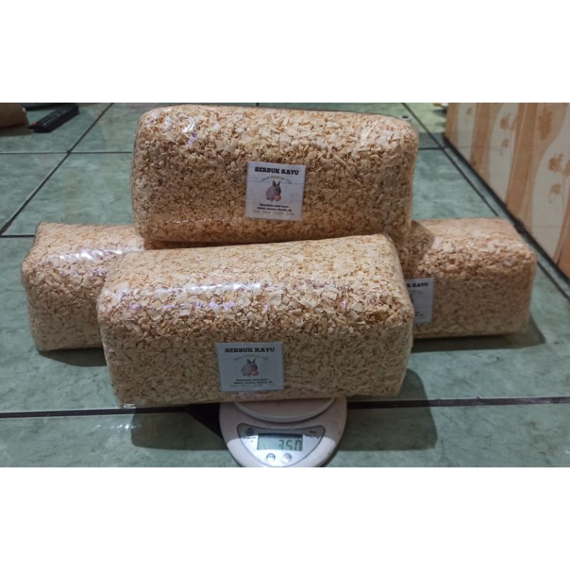 SERBUK KAYU ALAS KANDANG HEWAN KELINCI, HAMSTER, LANDAK DLL-1