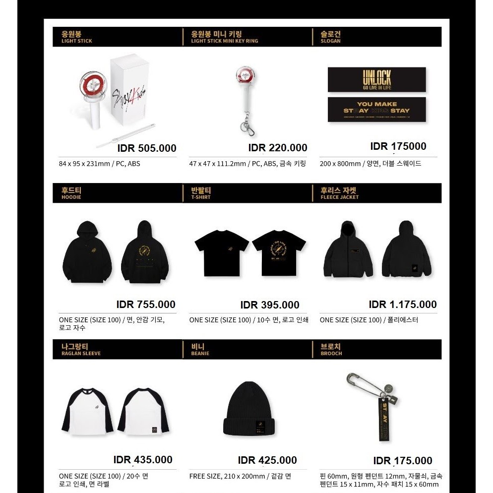 [BATCH 1] MERCH UNLOCK GO LIVE IN LIFE SOUNDWAVE