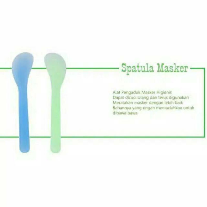 Spatula Masker / Spatula Masker Plastik/ Sendok Spatula Masker / Sendok Masker