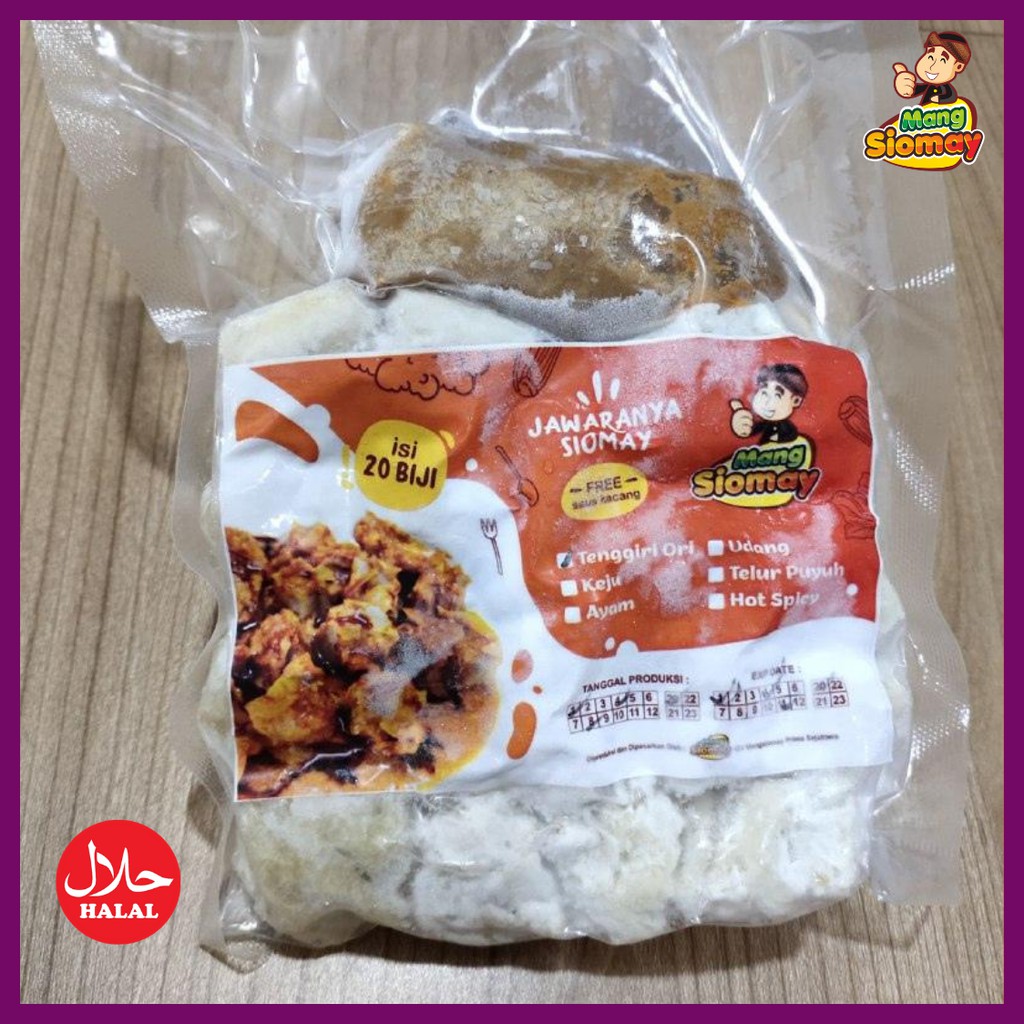 

#467 Mangsiomay Siomay Frozen Tenggiri - Somay Frozen Ikan Tinggal Kukus