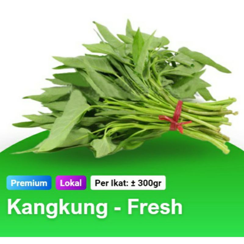 

PASAR GUBENG - Kangkung per 3ikat
