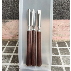 pisau ukir buah dan sayur/pisau garnish tumpeng isi 7 pcs / pisau ukir buah / pisau carCOD pisau gar