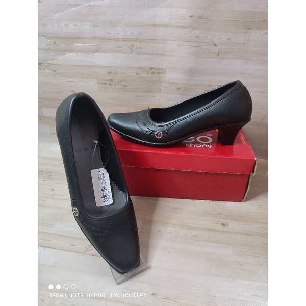 SEPATU PANTOFEL WANITA FLADEO ORIGINAL MURAH / SEPATU KERJA / SEPATU GURU / SEPATU KULIT SINTETIS