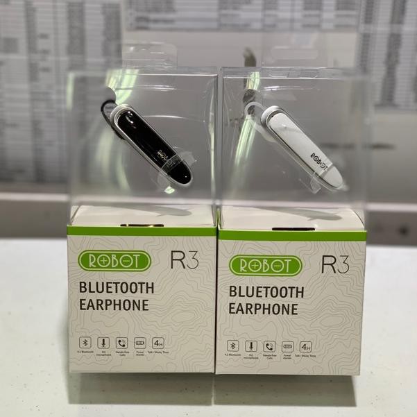 Bagus Banget.. ROBOT R3 bluetooth earphone / headset Bluetooth