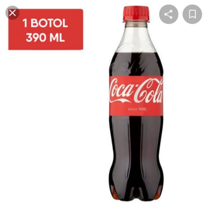 

coca cola 390 ml 1 botol