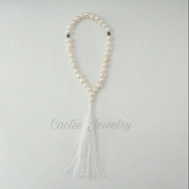 Tasbih Mutiara Air Tawar Asli Lombok