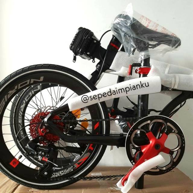 Pacific Noris Pro Black Red