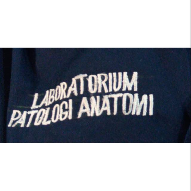Bordir Nama Jas Lab / Baju Operasi / Baju Medis