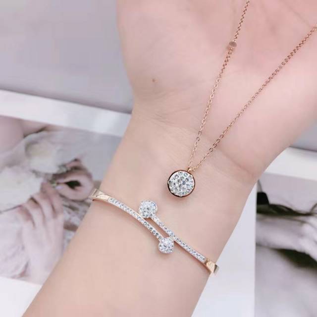 SET TITANIUM / GELANG TITANIUM / KALUNG TITANIUM