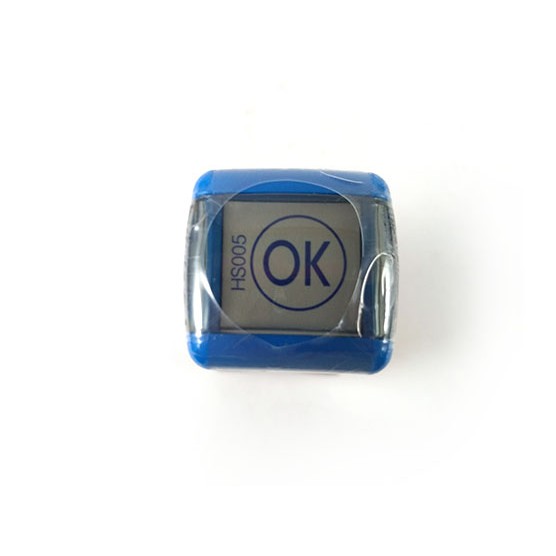 

HS005 Stempel Shiny Pre-Inked OK