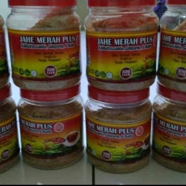 

Jahe merah Plus