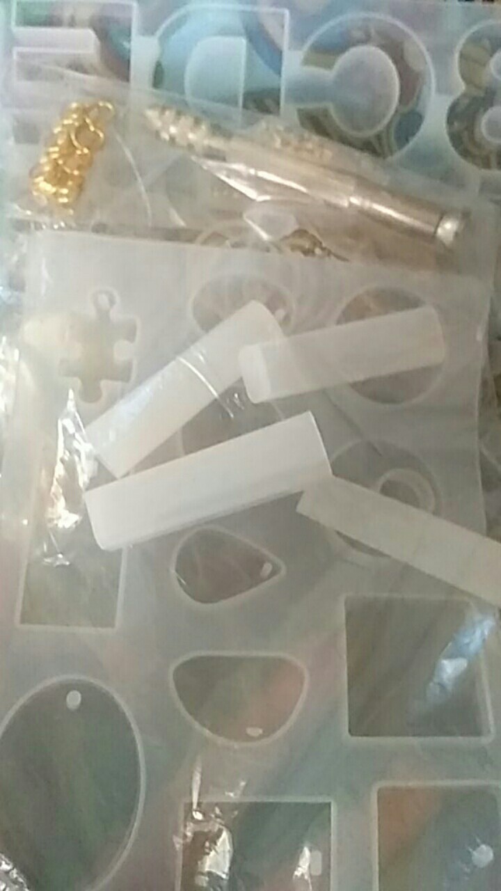 5 Inf ✿ 5 Pack Cetakan Perhiasan Handmade Diy Bahan Resin Silikon