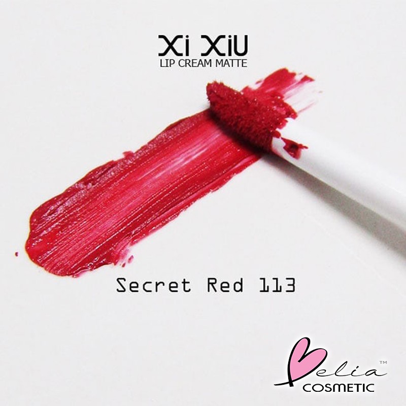 ❤ BELIA ❤ Xi Xiu Lip Cream Matte Halal BPOM | XIXIU Lipcream Mate