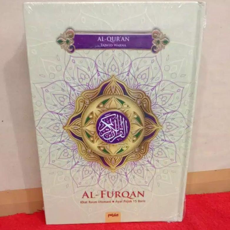 

Al-Qur'An Tajwid Warna Al-Furqon Size A5 (21.5 X 15 Cm) - Fatwa Moomtaz