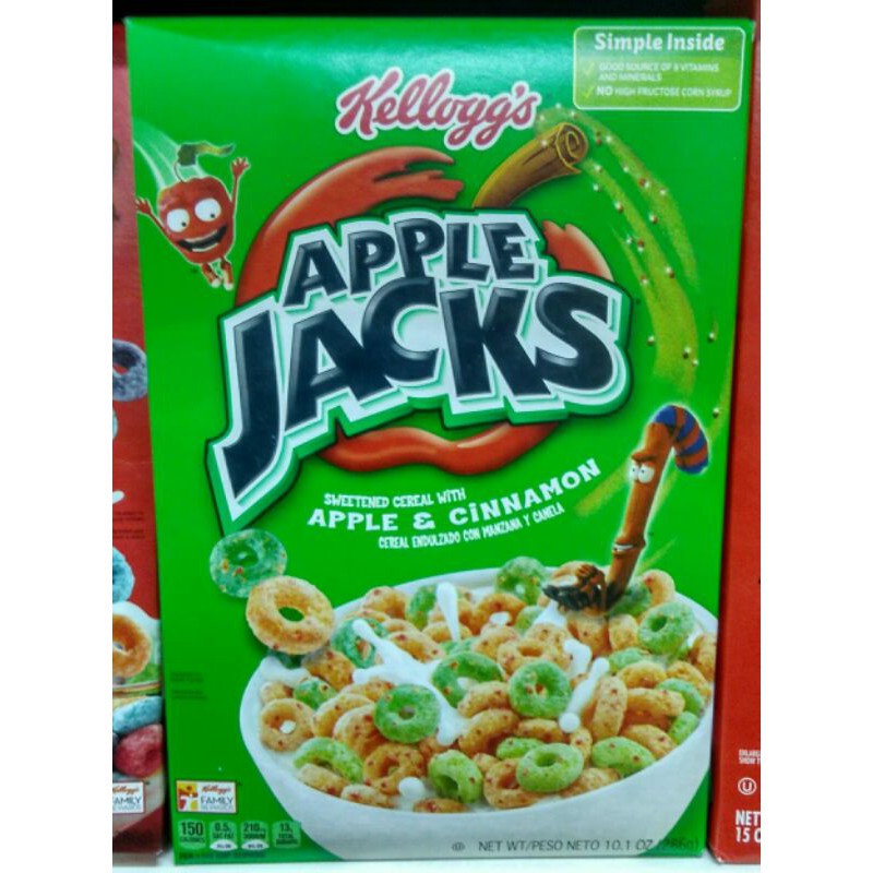 

KELLOG'S APPLE JACKS 286GRAM