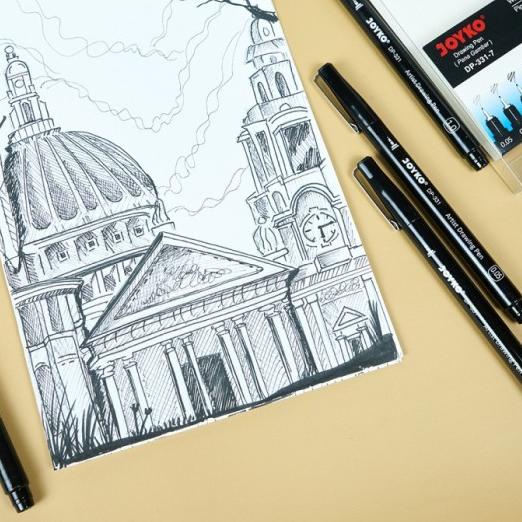 

Joyko Drawing Pen Set 7 (DP-331-7)