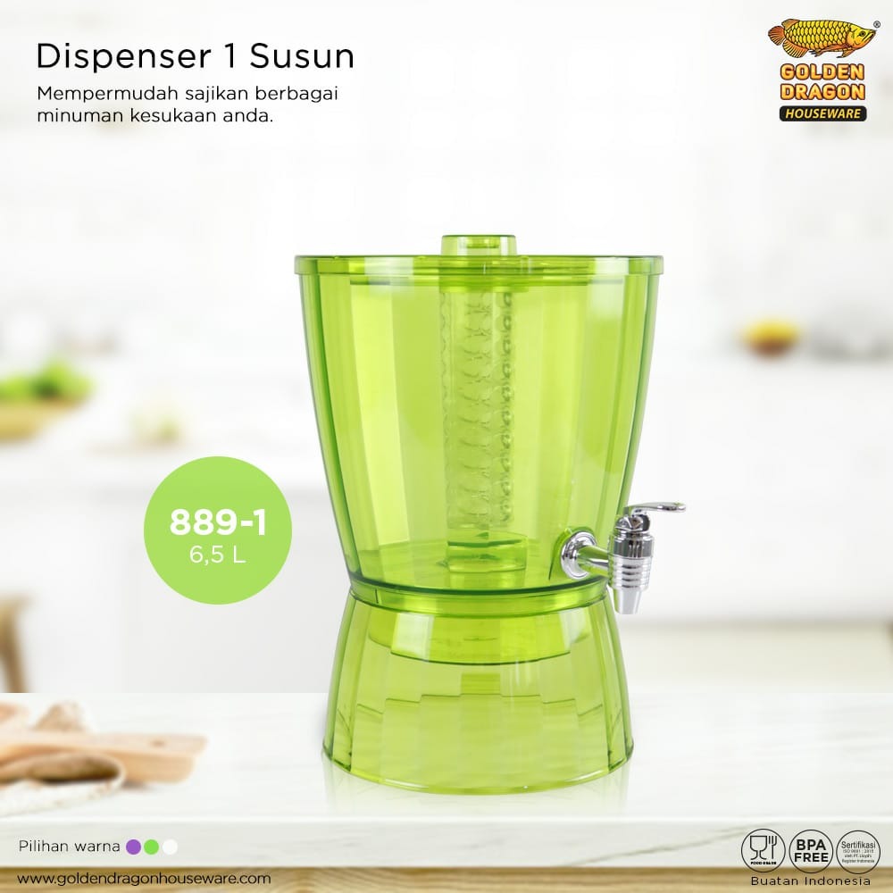 golden dragon infused water dispenser