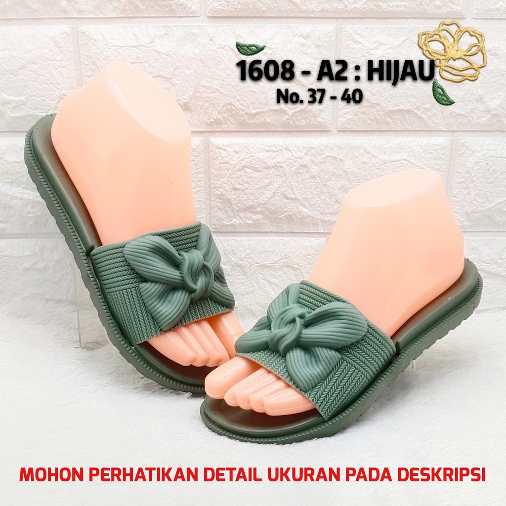 Sandal Wanita Balance 1608 A2 Slop Pita Jelly Original Ringan Empuk Nyaman Awet Anti Slip