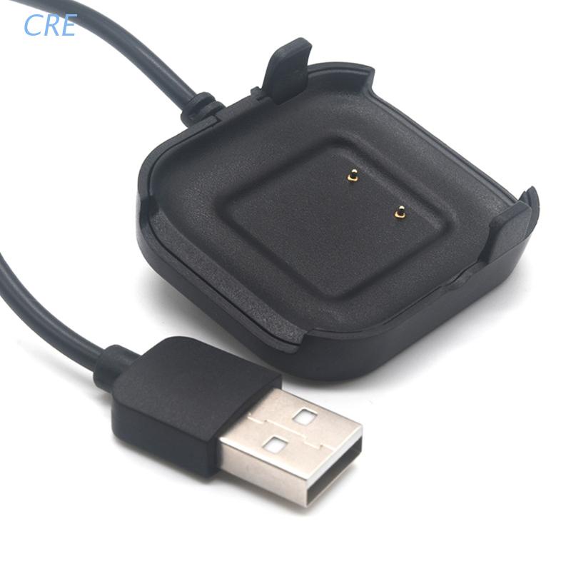 Cre Dock Charging Power Adapter Kabel Data Usb Dt35 Untuk Smartwatch