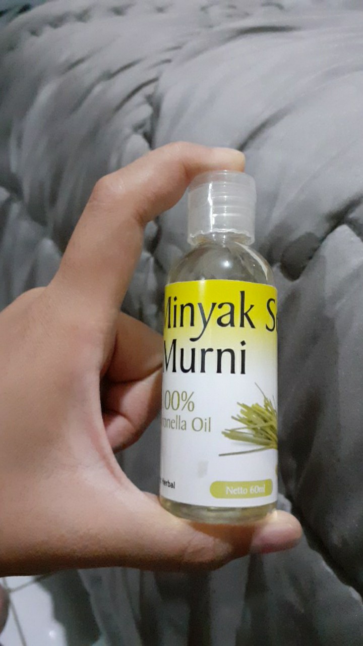 Minyak Sereh Wangi Murni 100% Original Citronella Oil - Minyak Atsiri ...