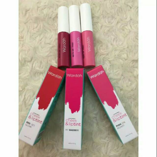 LIPTINT WARDAH CHEEK AND LIP TINT