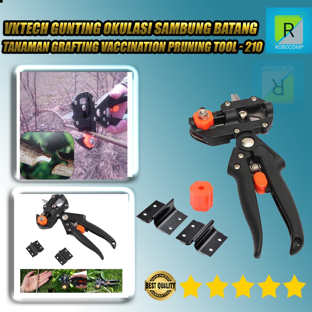 Gunting pemotong  Batang Tanaman Grafting Vaccination Pruning Tool - 210