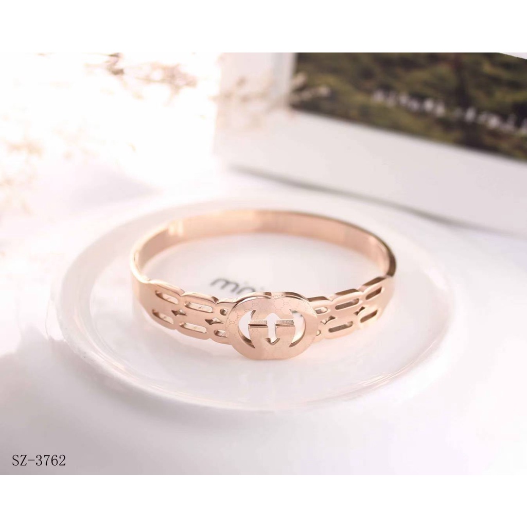 Gelang Guci Rosegold Anti Karat -Missme With Box