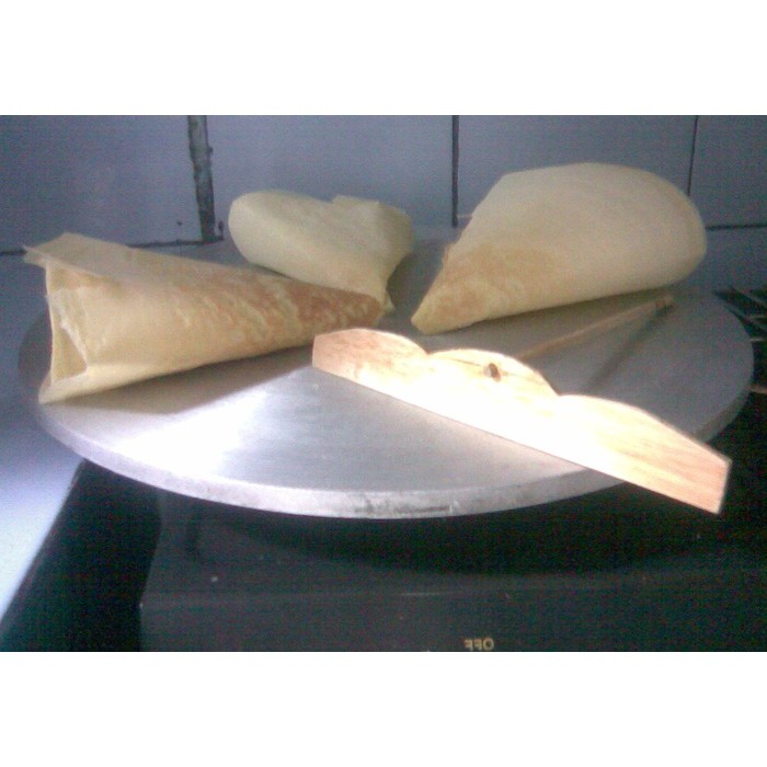 wajan kue crepes / leker loyang Martabak wajan datar wajan aluminium high quality