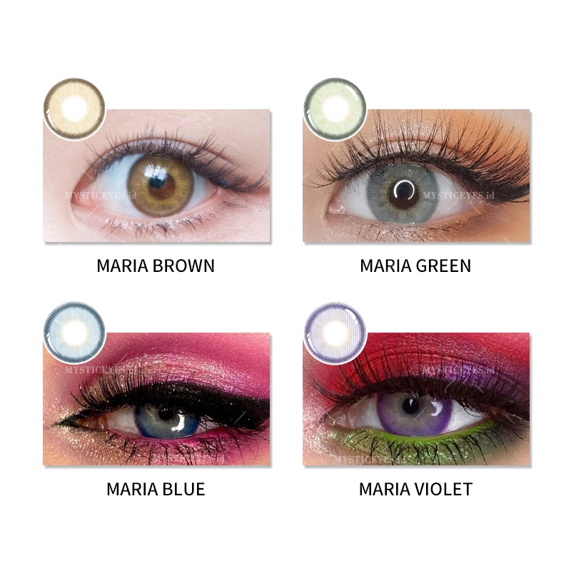 [✅COD] MYSTICEYES SOFTLENS  MARIA 14.2MM NORMAL